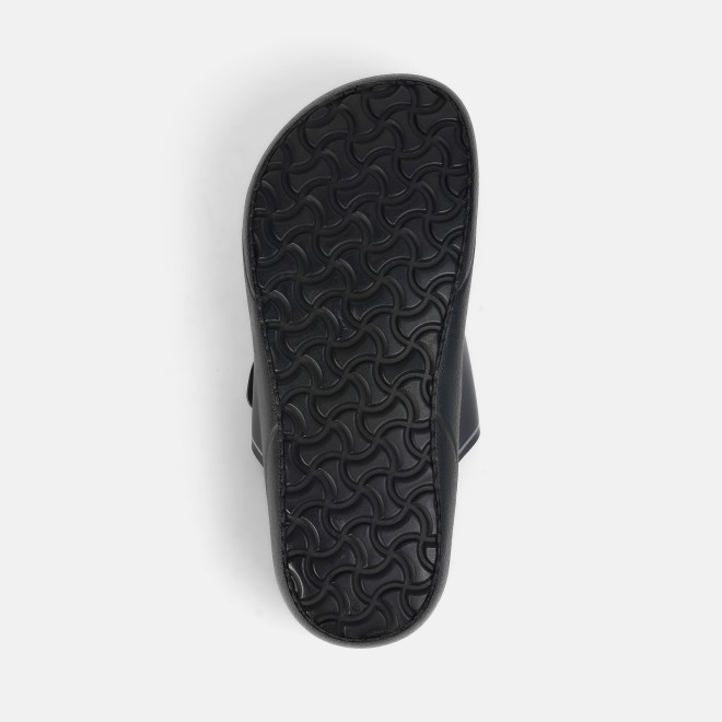 Mochi Men Black Casual Slippers (SKU: 16-1161-11-40) Mochi Men Black Casual Slippers (SKU: 16-1161-11-40)