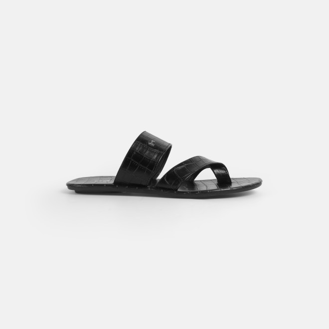 Mochi Men Black Casual Slippers (SKU: 16-1174-11-42) Mochi Men Black Casual Slippers (SKU: 16-1174-11-42)