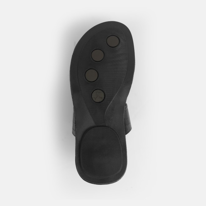 Mochi Men Black Casual Slippers (SKU: 16-1174-11-42) Mochi Men Black Casual Slippers (SKU: 16-1174-11-42)