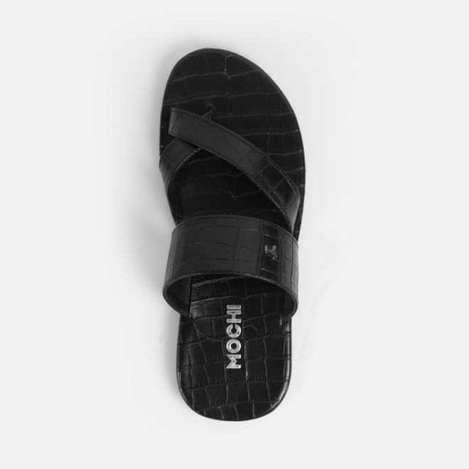 Mochi Men Black Casual Slippers (SKU: 16-1174-11-42) Mochi Men Black Casual Slippers (SKU: 16-1174-11-42)