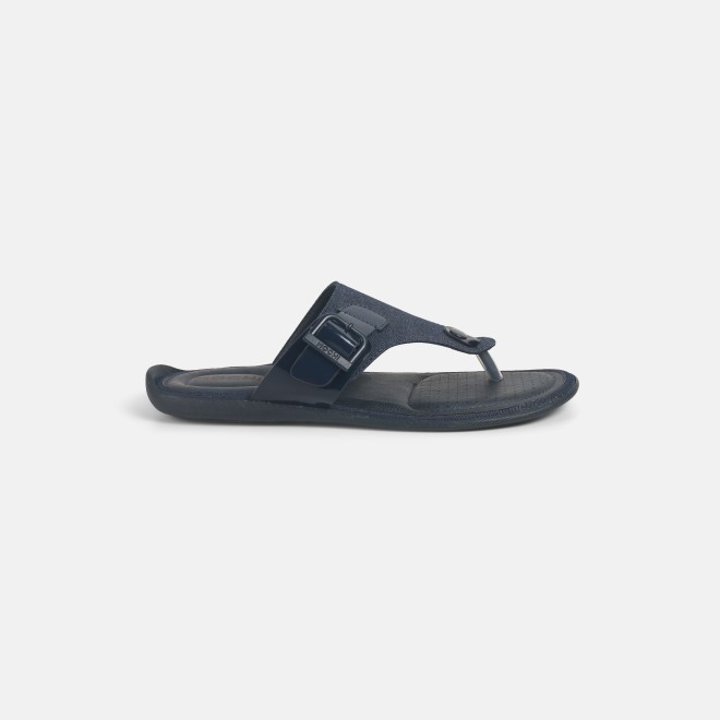 Mochi Men Blue Casual Slippers (SKU: 16-1185-45-40)