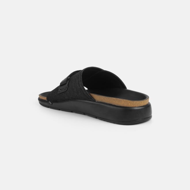 Mochi Men Black Casual Slippers (SKU: 16-1189-11-44) Mochi Men Black Casual Slippers (SKU: 16-1189-11-44)