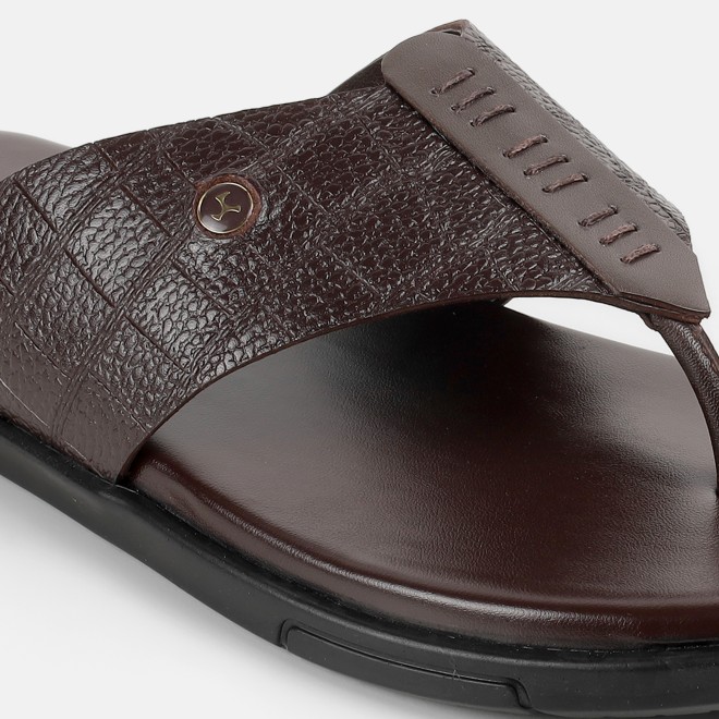 Mochi Men Brown Casual Slippers (SKU: 16-1196-12-40) Mochi Men Brown Casual Slippers (SKU: 16-1196-12-40)