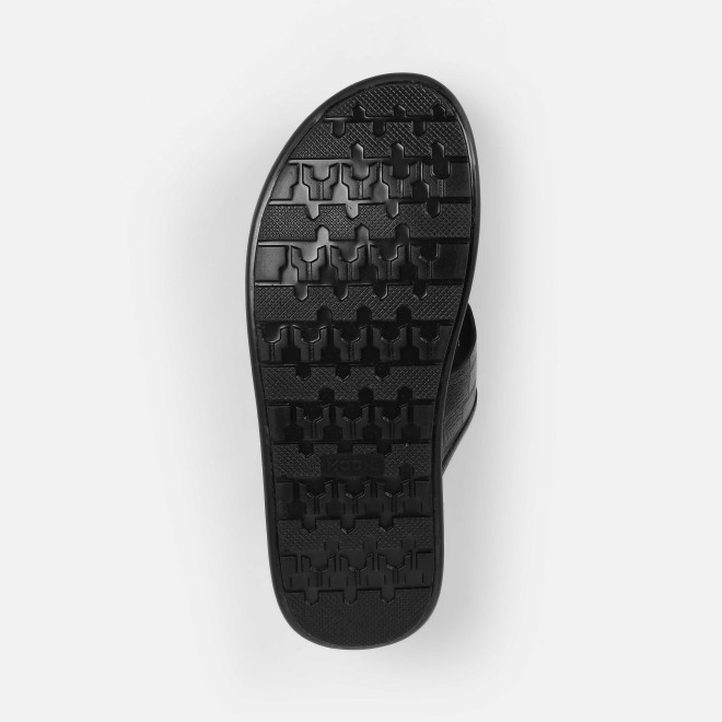 Mochi Men Black Casual Slippers (SKU: 16-1197-11-40)