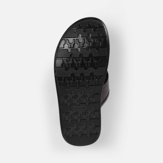 Mochi Men Brown Casual Slippers (SKU: 16-1197-12-40)
