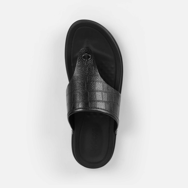 Mochi Men Black Casual Slippers (SKU: 16-1197-11-40)