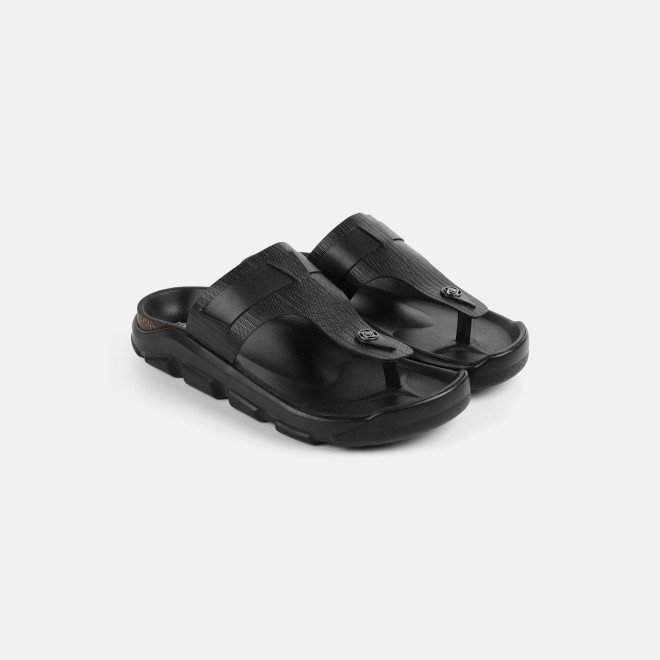 Mochi Men Black Casual Slippers (SKU: 16-1199-11-40) Mochi Men Black Casual Slippers (SKU: 16-1199-11-40)