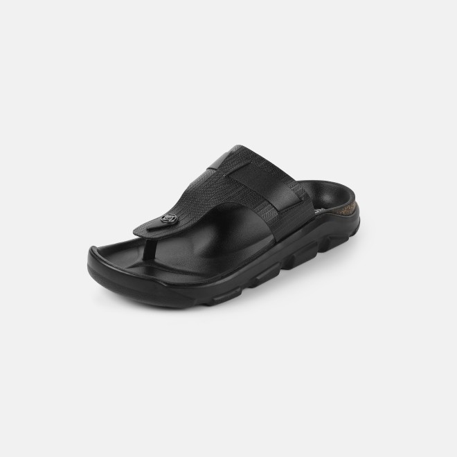 Mochi Men Black Casual Slippers (SKU: 16-1199-11-40) Mochi Men Black Casual Slippers (SKU: 16-1199-11-40)