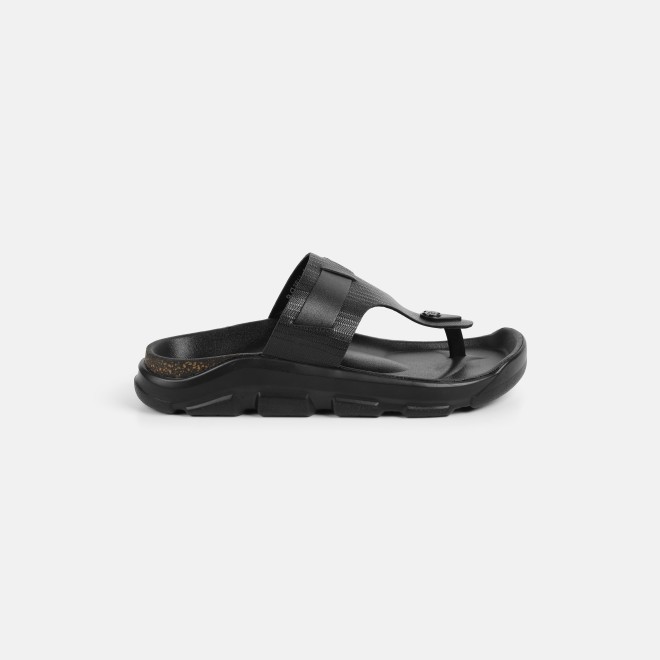Mochi Men Black Casual Slippers (SKU: 16-1199-11-40) Mochi Men Black Casual Slippers (SKU: 16-1199-11-40)