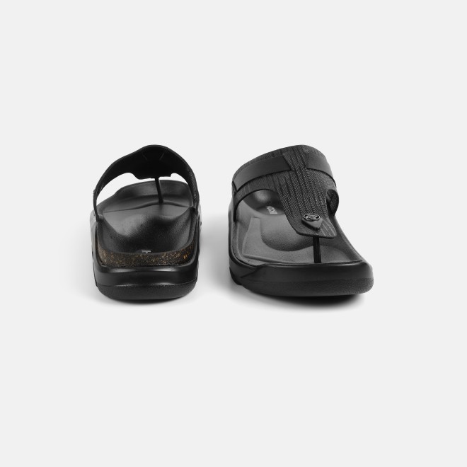 Mochi Men Black Casual Slippers (SKU: 16-1199-11-40) Mochi Men Black Casual Slippers (SKU: 16-1199-11-40)