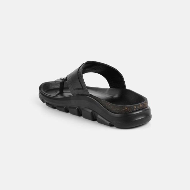 Mochi Men Black Casual Slippers (SKU: 16-1199-11-40) Mochi Men Black Casual Slippers (SKU: 16-1199-11-40)
