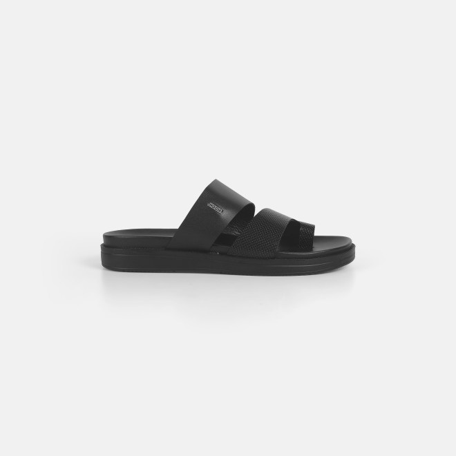 Mochi Men Black Casual Slippers (SKU: 16-1202-11-40)