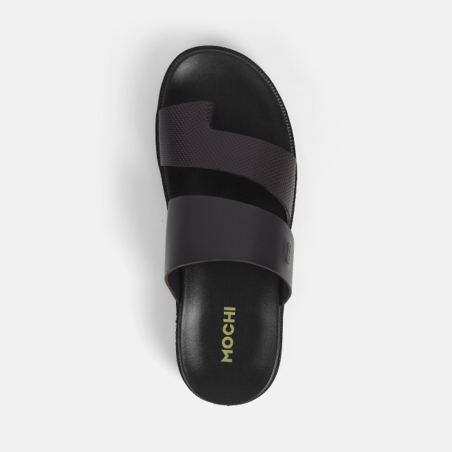Mochi Men Brown Casual Slippers (SKU: 16-1202-12-40) Mochi Men Brown Casual Slippers (SKU: 16-1202-12-40)