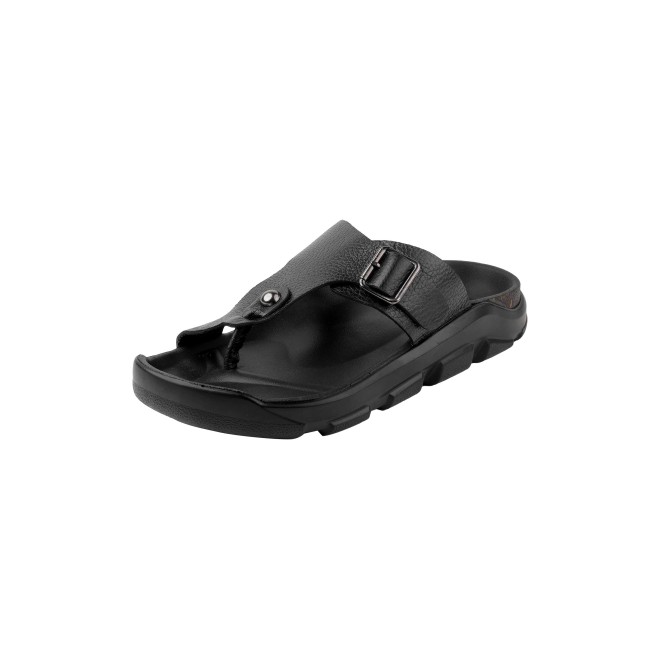 Mochi Men Black Casual Slippers (SKU: 16-1210-11-40)