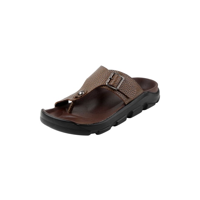 Mochi Men Tan Casual Slippers (SKU: 16-1210-23-40)