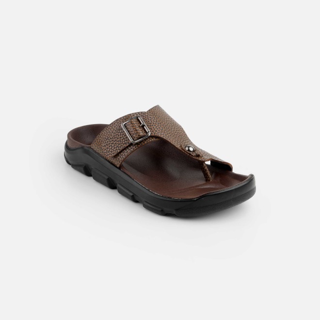 Mochi Men Tan Casual Slippers (SKU: 16-1210-23-40)