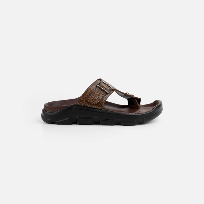 Mochi Men Tan Casual Slippers (SKU: 16-1210-23-40)