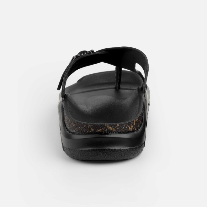 Mochi Men Black Casual Slippers (SKU: 16-1210-11-40)