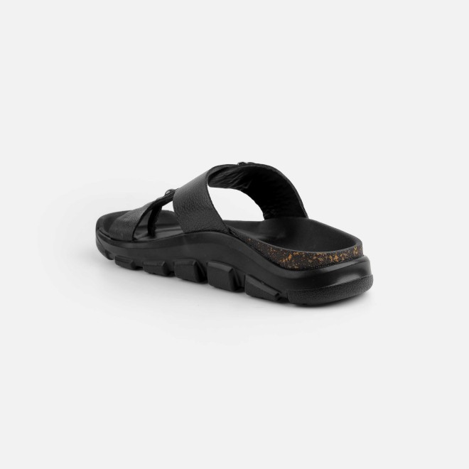 Mochi Men Black Casual Slippers (SKU: 16-1210-11-40)