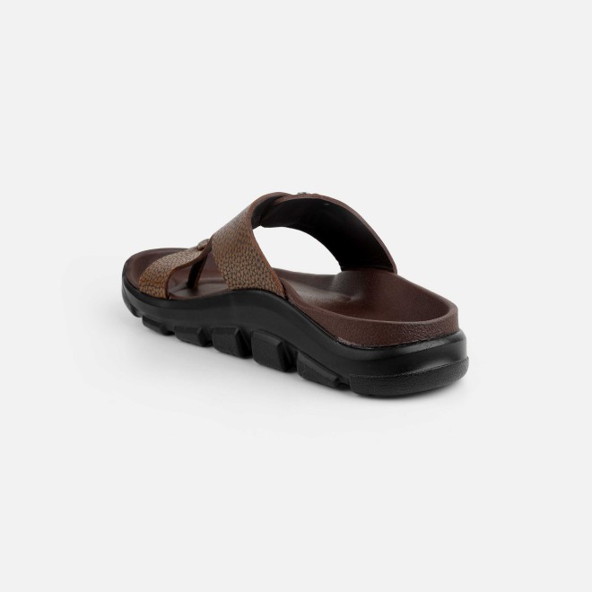 Mochi Men Tan Casual Slippers (SKU: 16-1210-23-40)