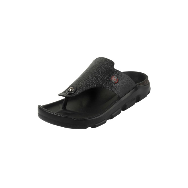 Mochi Men Black Casual Slippers (SKU: 16-1211-11-40) Mochi Men Black Casual Slippers (SKU: 16-1211-11-40)