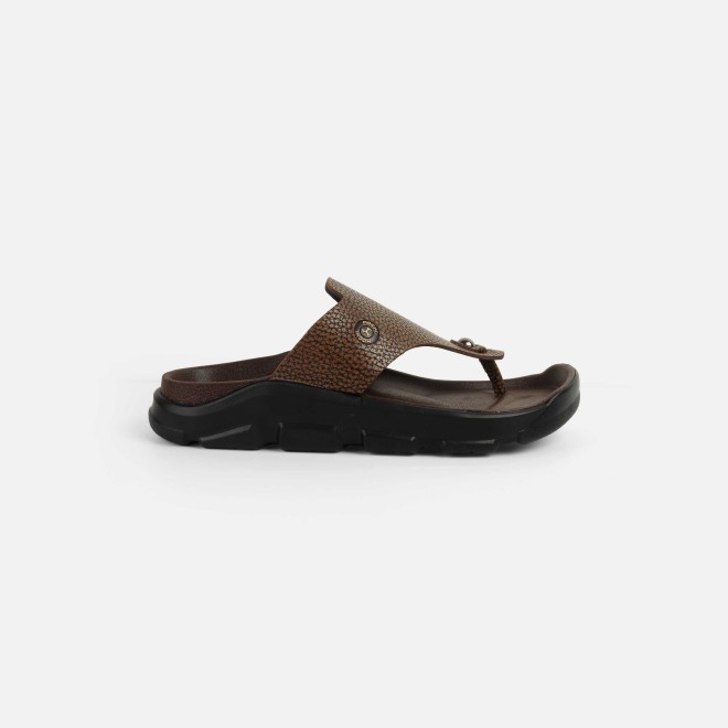 Mochi Men Tan Casual Slippers (SKU: 16-1211-23-40)