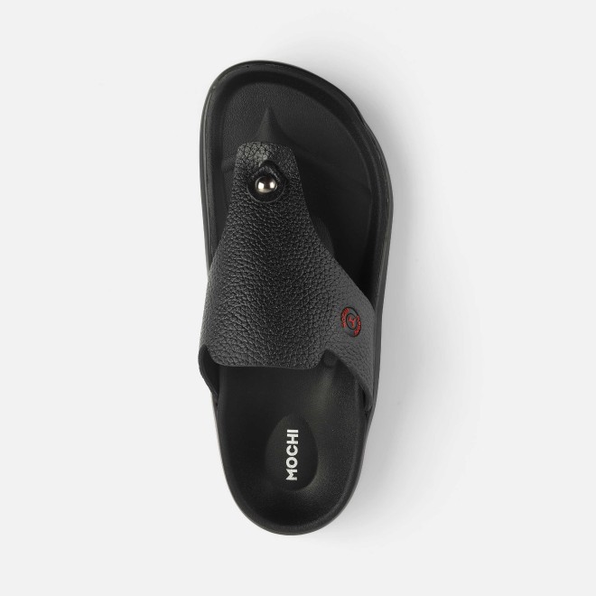 Mochi Men Black Casual Slippers (SKU: 16-1211-11-40) Mochi Men Black Casual Slippers (SKU: 16-1211-11-40)