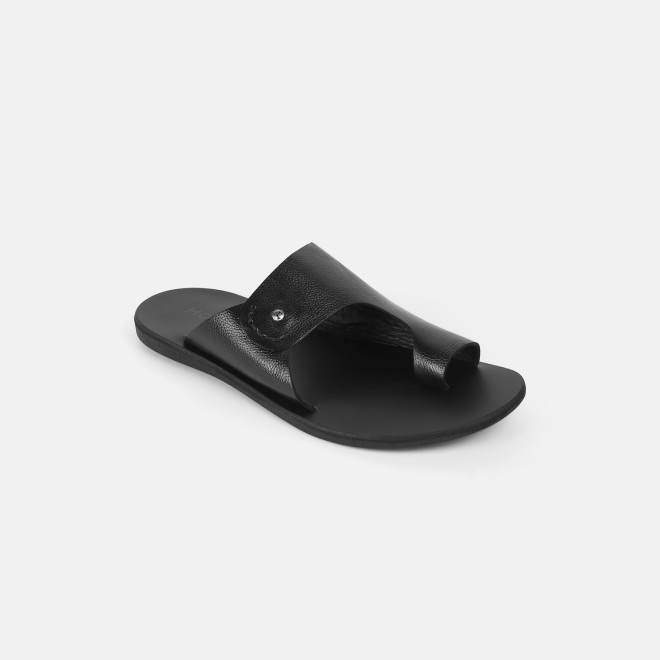 Mochi Men Black Casual Slippers (SKU: 16-1214-11-40) Mochi Men Black Casual Slippers (SKU: 16-1214-11-40)