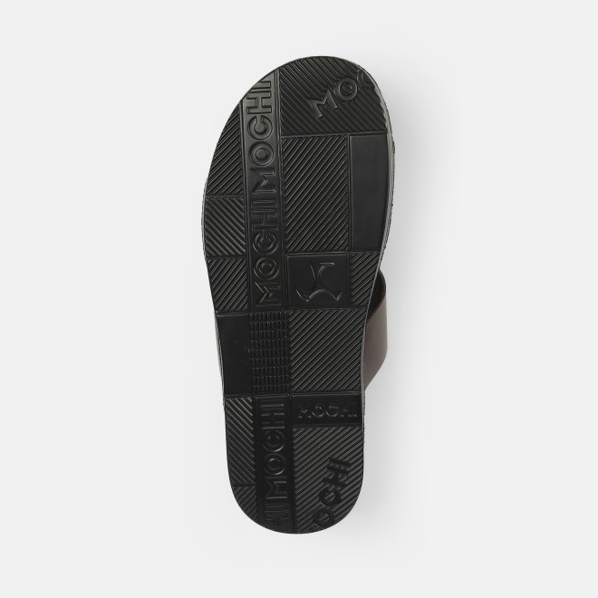 Mochi Men Brown Casual Slippers (SKU: 16-1215-12-41) Mochi Men Brown Casual Slippers (SKU: 16-1215-12-41)