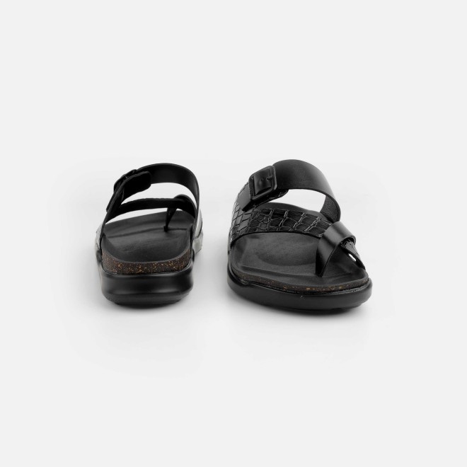 Mochi Men Black Casual Slippers (SKU: 16-1216-11-40) Mochi Men Black Casual Slippers (SKU: 16-1216-11-40)