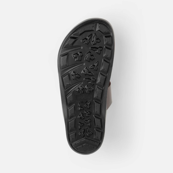 Mochi Men Brown Casual Slippers (SKU: 16-1216-12-40)