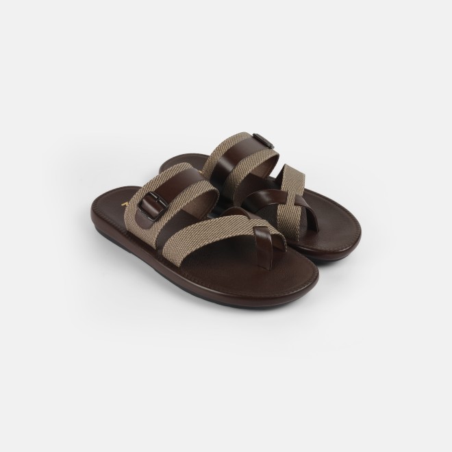 Mochi Men Brown Casual Slippers (SKU: 16-1217-12-40) Mochi Men Brown Casual Slippers (SKU: 16-1217-12-40)