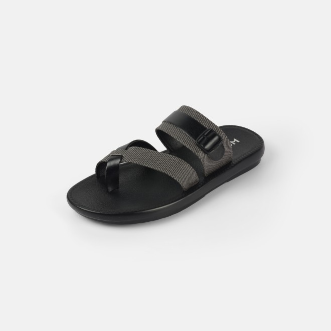 Mochi Men Black Casual Slippers (SKU: 16-1217-11-39) Mochi Men Black Casual Slippers (SKU: 16-1217-11-39)