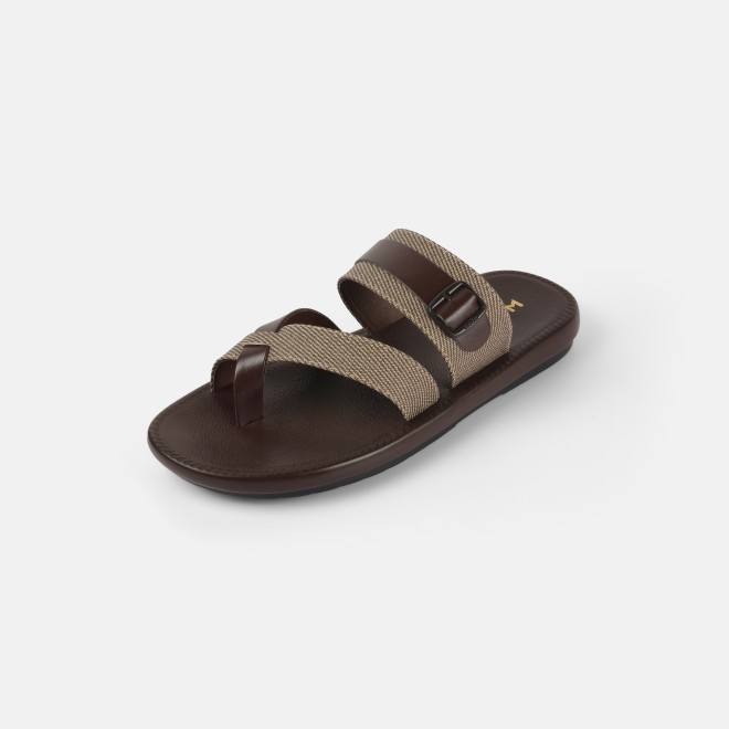 Mochi Men Brown Casual Slippers (SKU: 16-1217-12-40) Mochi Men Brown Casual Slippers (SKU: 16-1217-12-40)