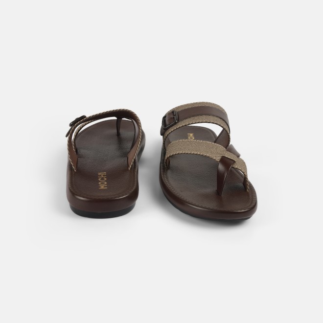 Mochi Men Brown Casual Slippers (SKU: 16-1217-12-40) Mochi Men Brown Casual Slippers (SKU: 16-1217-12-40)