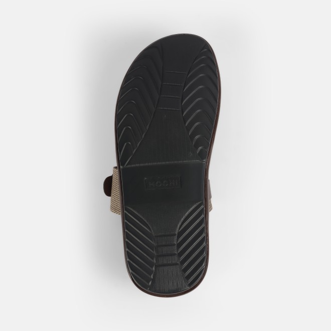 Mochi Men Brown Casual Slippers (SKU: 16-1217-12-40) Mochi Men Brown Casual Slippers (SKU: 16-1217-12-40)