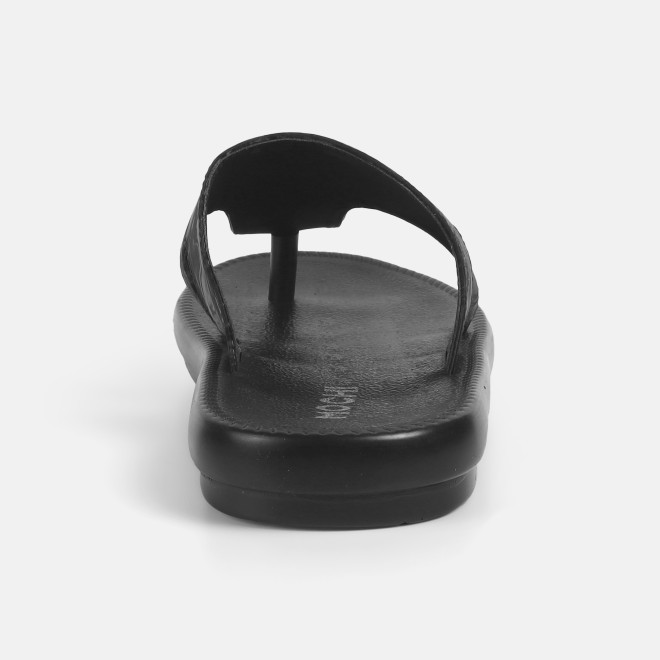 Mochi Men Black Casual Slippers (SKU: 16-1218-11-40) Mochi Men Black Casual Slippers (SKU: 16-1218-11-40)