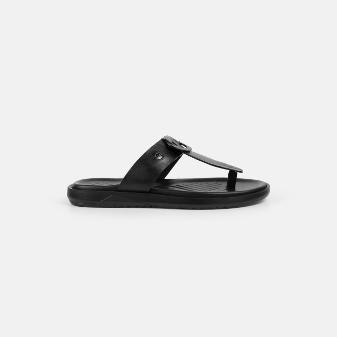 Mochi Men Black Casual Slippers (SKU: 16-1237-11-39)