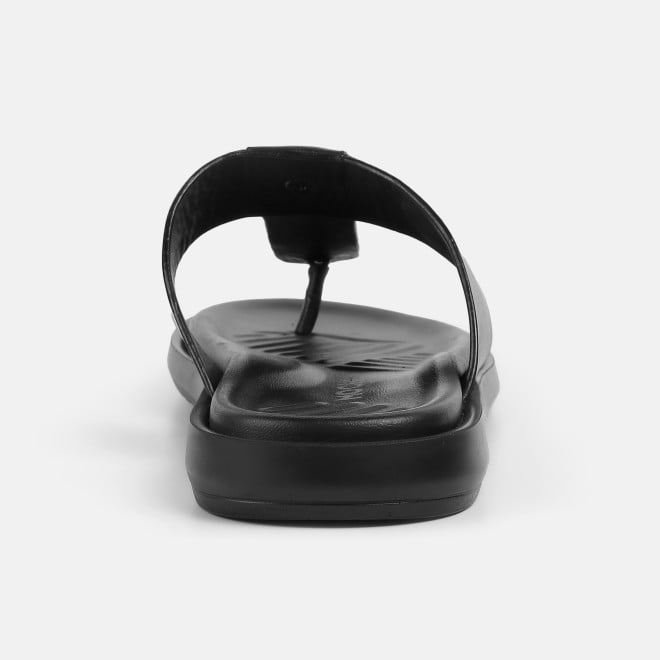 Mochi Men Black Casual Slippers (SKU: 16-1237-11-39)