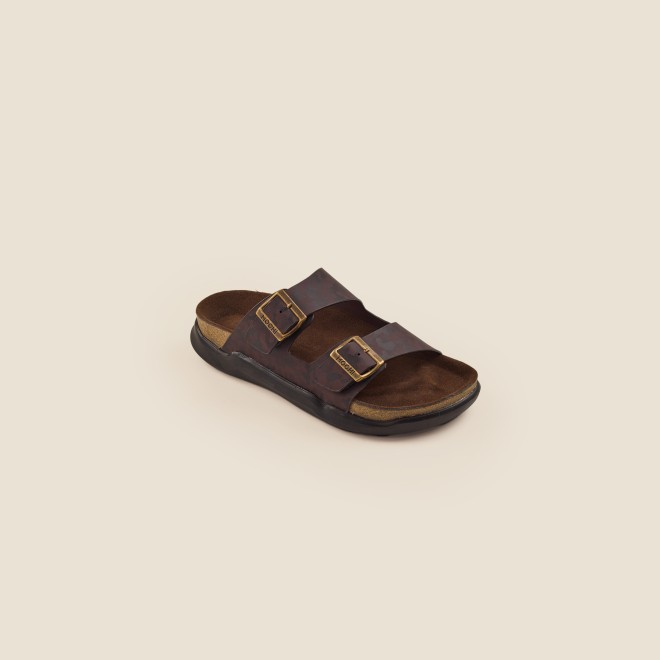Mochi Men Brown Casual Slippers (SKU: 16-124-12-40)