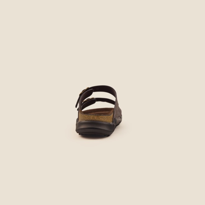 Mochi Men Brown Casual Slippers (SKU: 16-124-12-40)