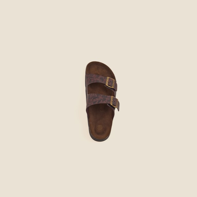Mochi Men Brown Casual Slippers (SKU: 16-124-12-40)