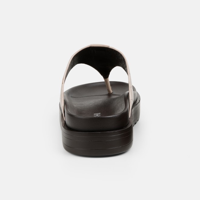 Mochi Men Beige Casual Slippers (SKU: 16-1243-20-40)