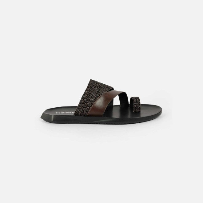 Mochi Men Brown Casual Slippers (SKU: 16-1249-12-41) Mochi Men Brown Casual Slippers (SKU: 16-1249-12-41)