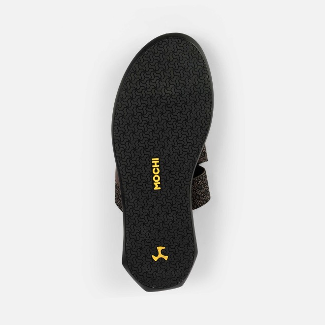 Mochi Men Brown Casual Slippers (SKU: 16-1249-12-41) Mochi Men Brown Casual Slippers (SKU: 16-1249-12-41)