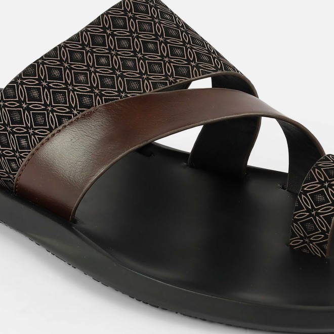 Mochi Men Brown Casual Slippers (SKU: 16-1249-12-41) Mochi Men Brown Casual Slippers (SKU: 16-1249-12-41)