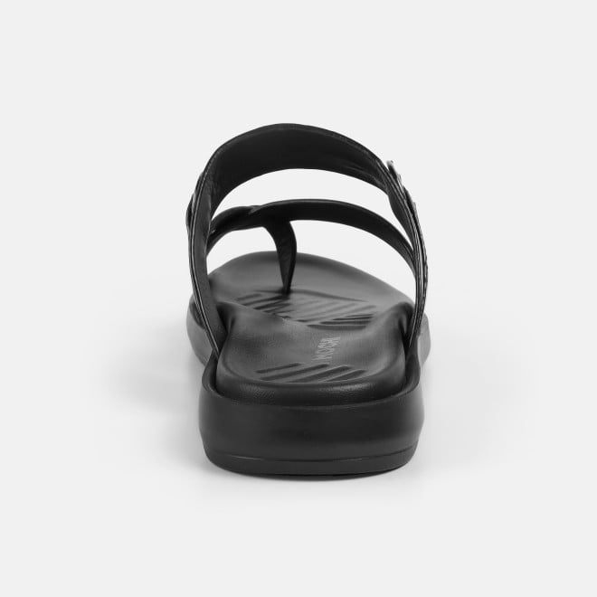 Mochi Men Black Casual Slippers (SKU: 16-1253-11-39)