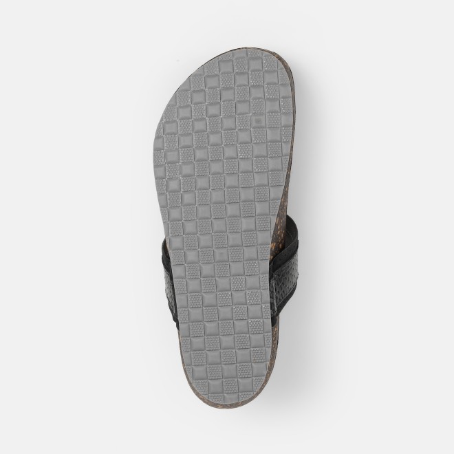 Mochi Men Black Ethnic Kolhapuris (SKU: 16-1261-11-39)
