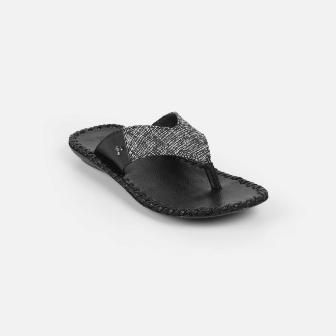 Mochi Men Black Casual Slippers (SKU: 16-1262-11-40) Mochi Men Black Casual Slippers (SKU: 16-1262-11-40)