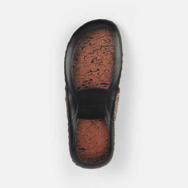 Mochi Men Brown Casual Slippers (SKU: 16-1262-12-40) Mochi Men Brown Casual Slippers (SKU: 16-1262-12-40)